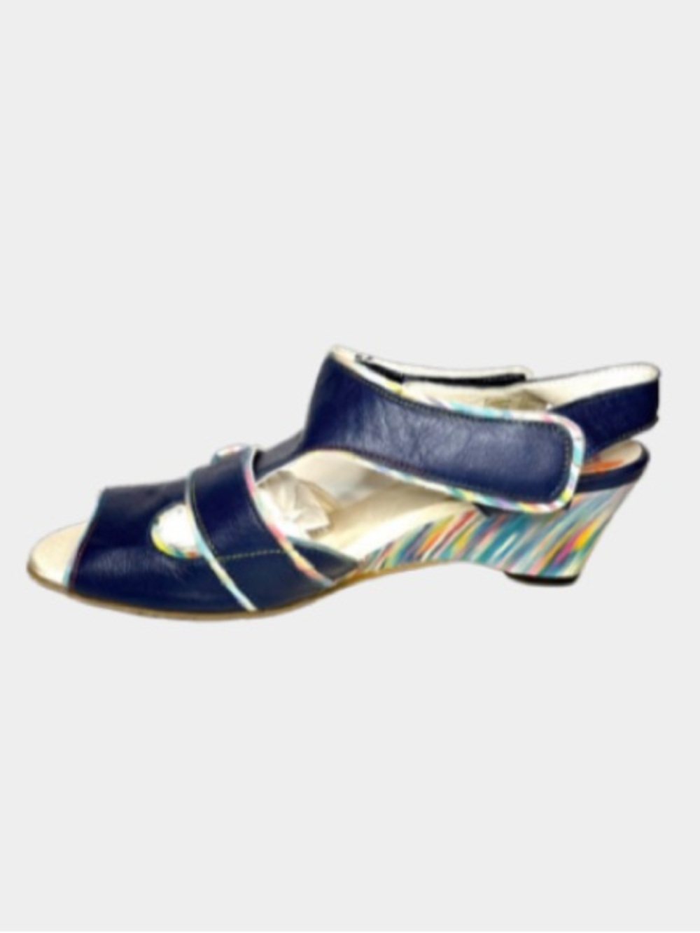 DKode Blue Wedge Sandals | 40